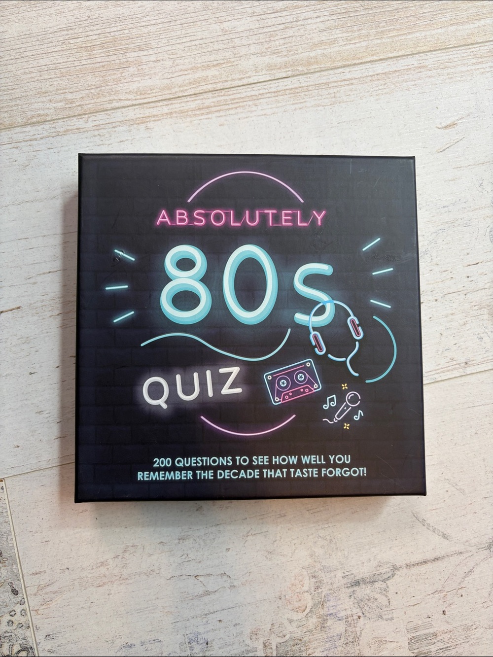 Absolutely 80s Quiz Card Game